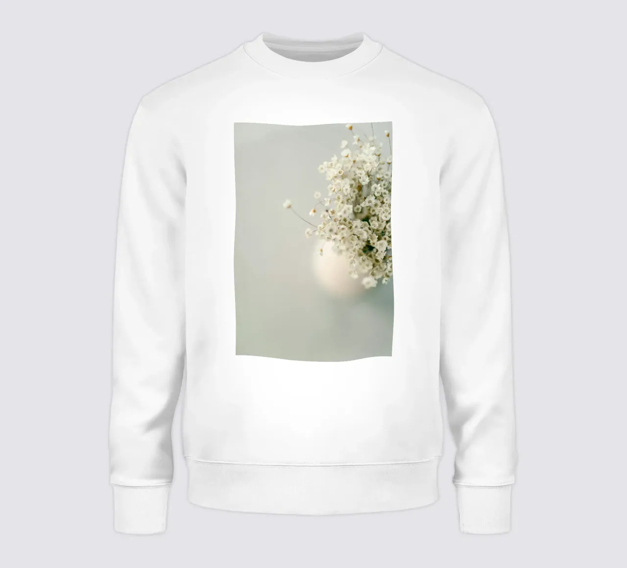 A vase of dried flowers sweatshirt by Peace