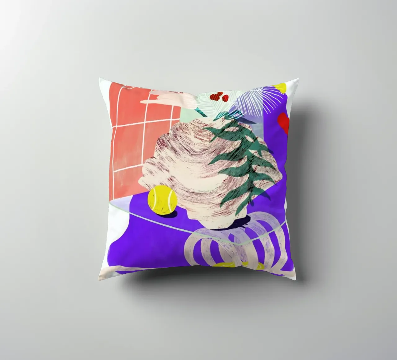 Ssl 3 decorative cushion by Frauke Schyroki