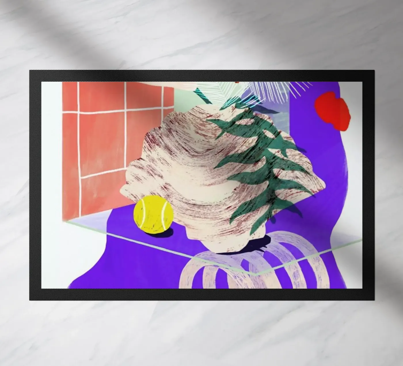 Ssl 3 Fußmatte von Frauke Schyroki