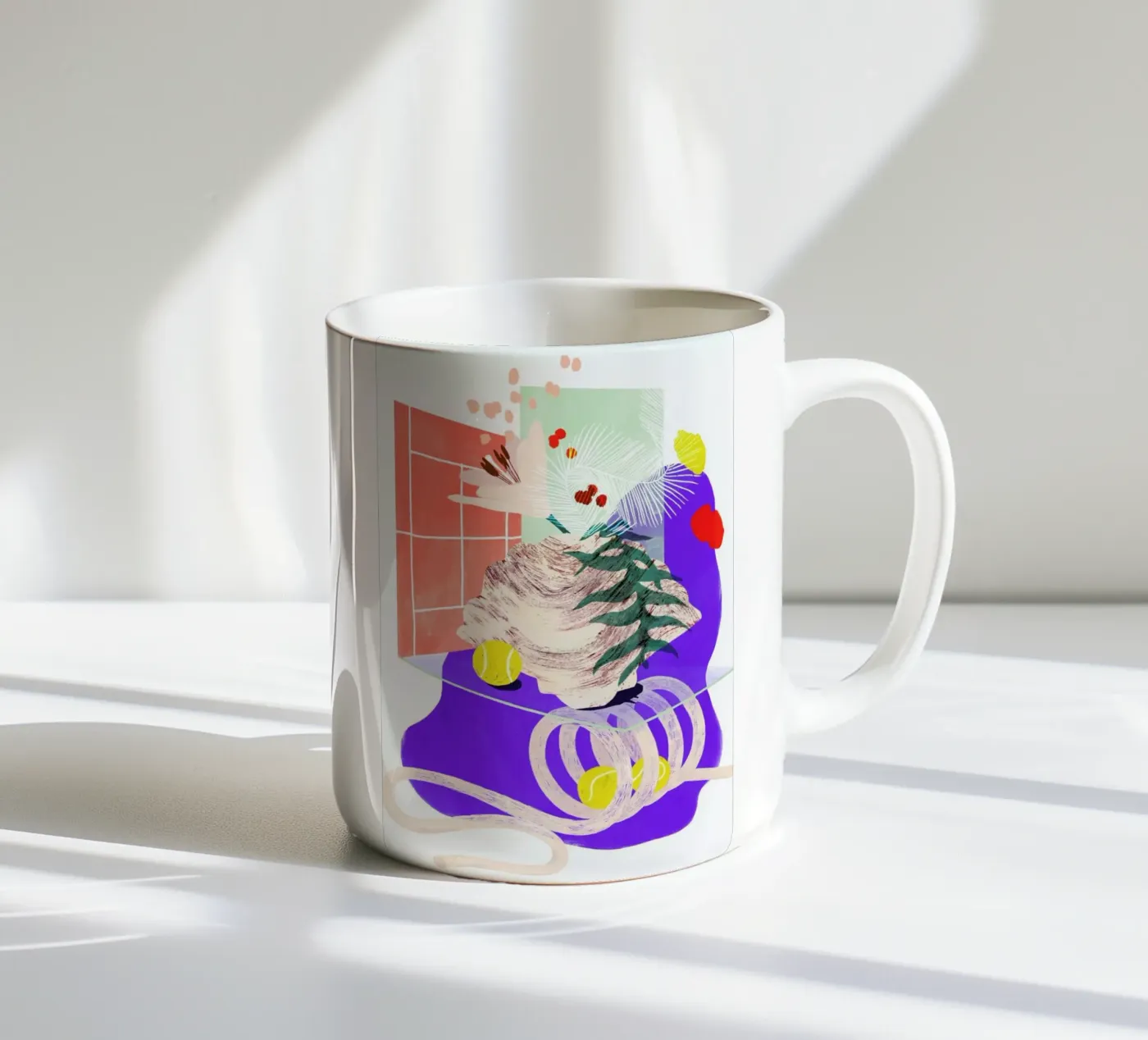 Ssl 3 ceramic mug by Frauke Schyroki