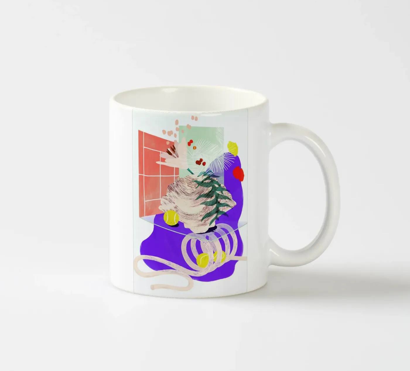 Ssl 3 ceramic mug by Frauke Schyroki