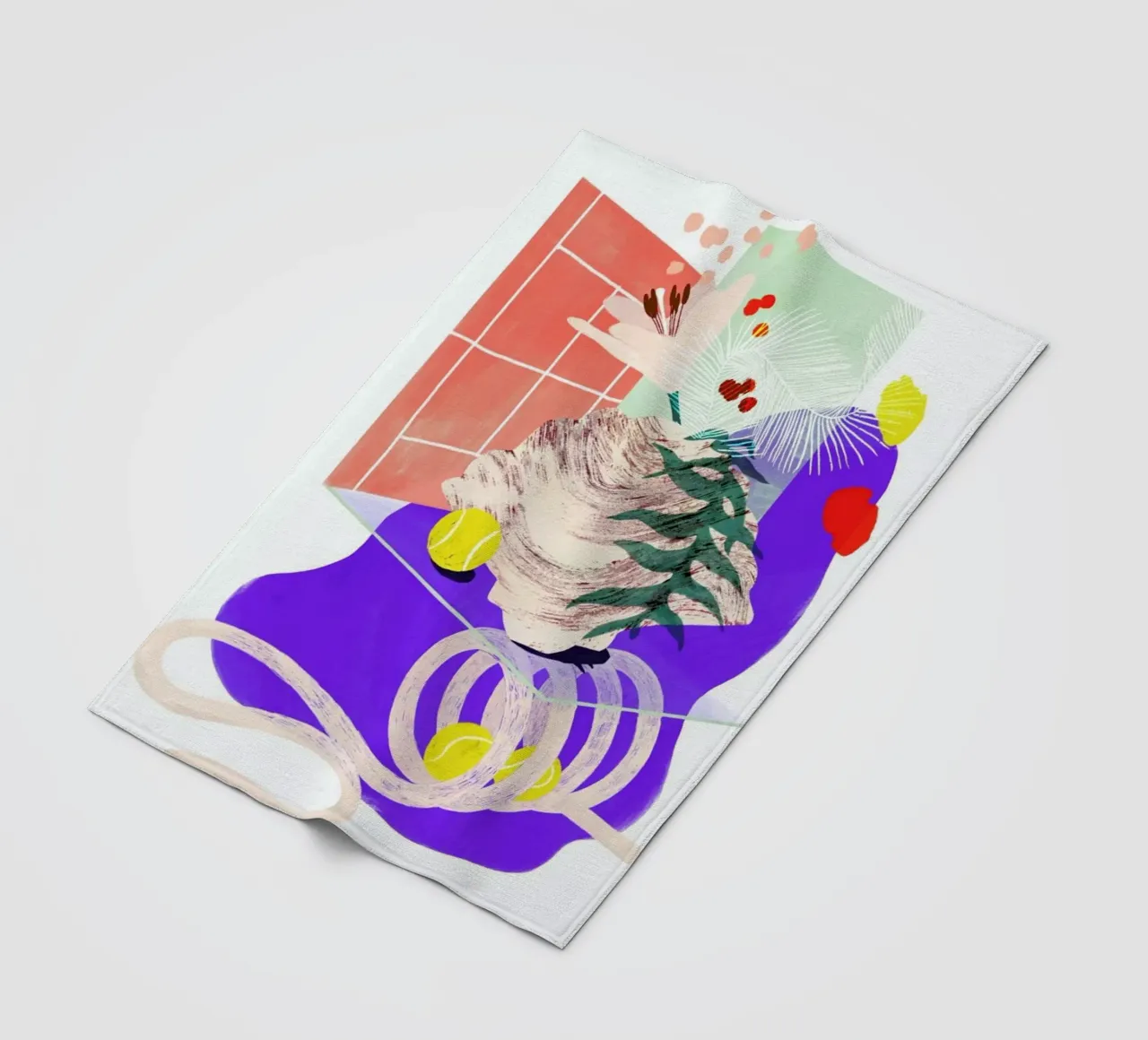 Ssl 3 fleece blanket by Frauke Schyroki