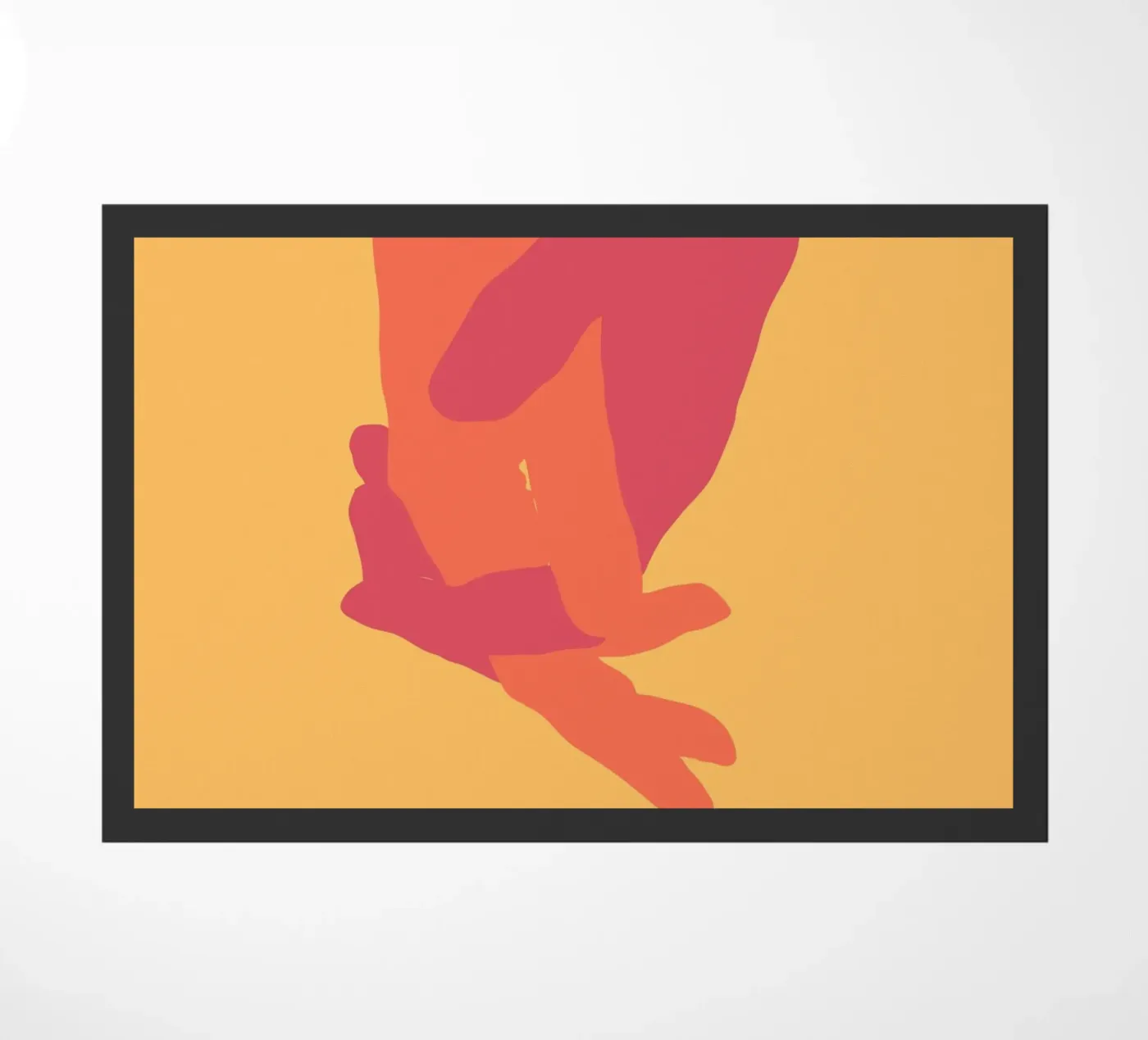 Holding Hands doormat by ThingDesign