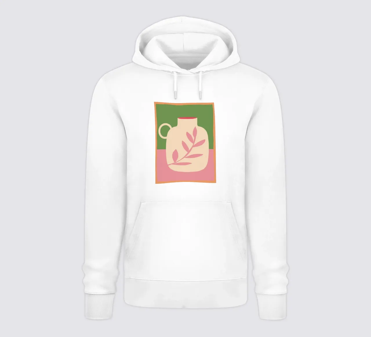 Modern Minimalist Abstract Vase hoodie by ThingDesign