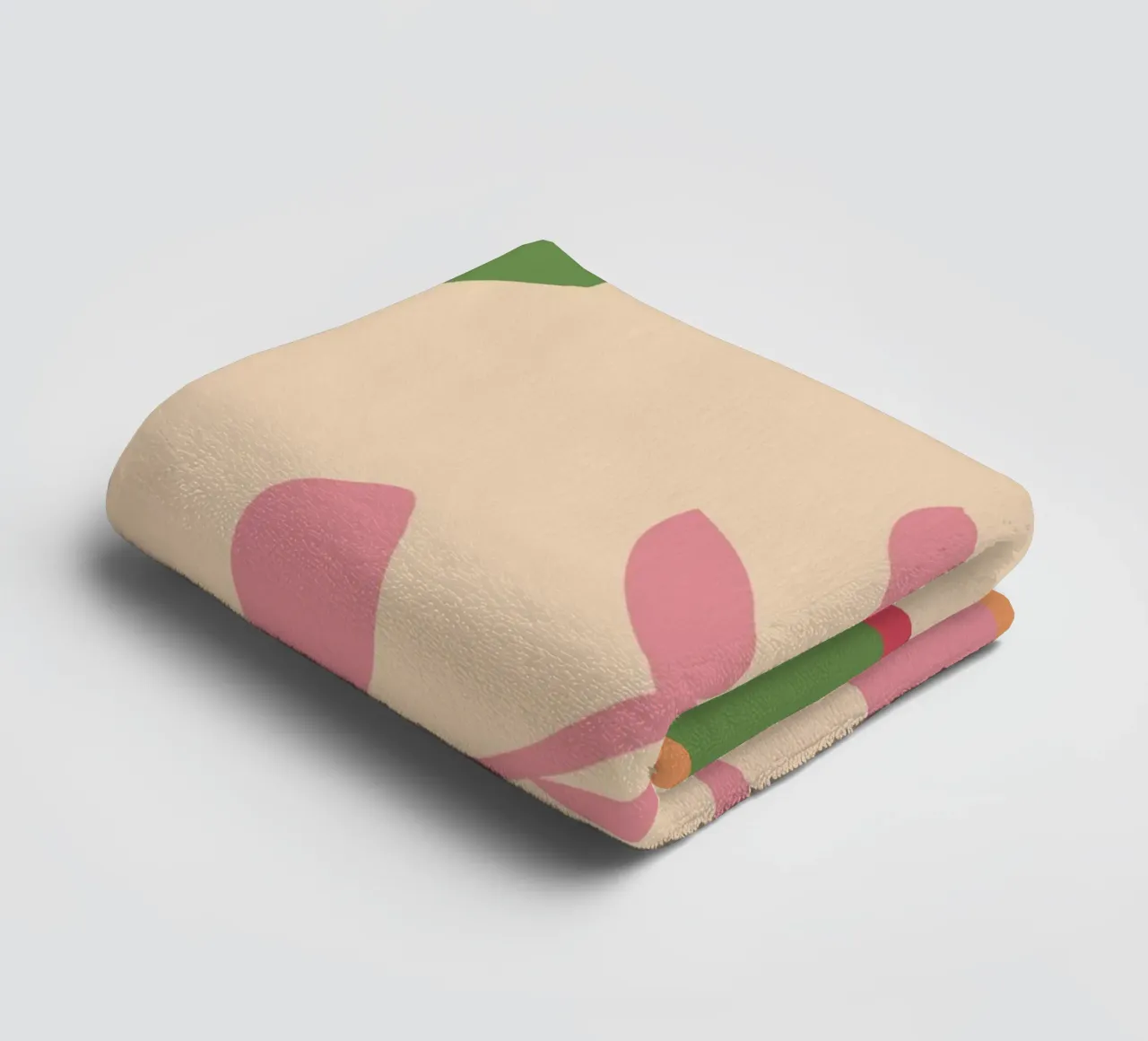 Modern Minimalist Abstract Vase towel by ThingDesign