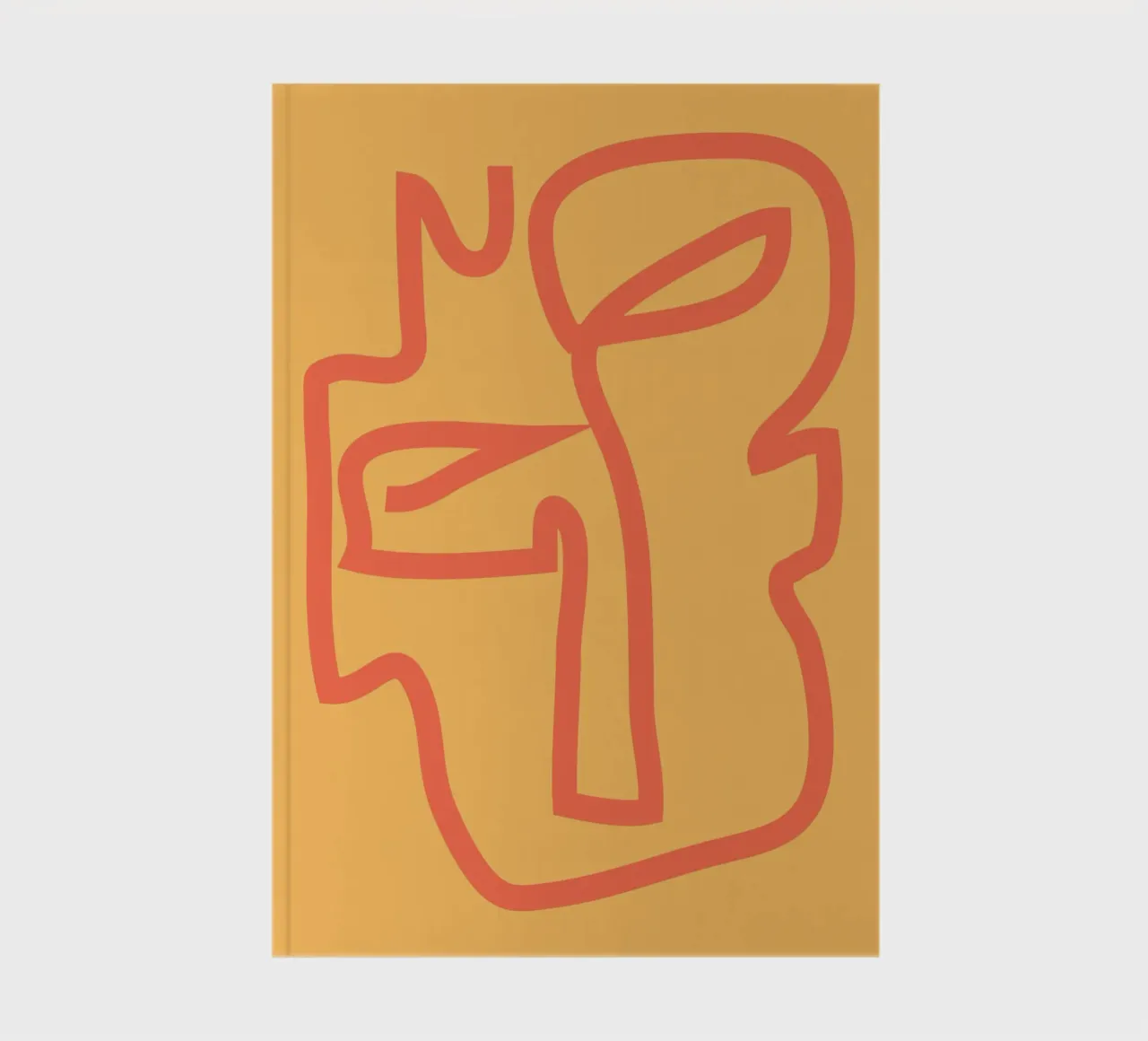 Minimal Abstract Face notebook by ThingDesign