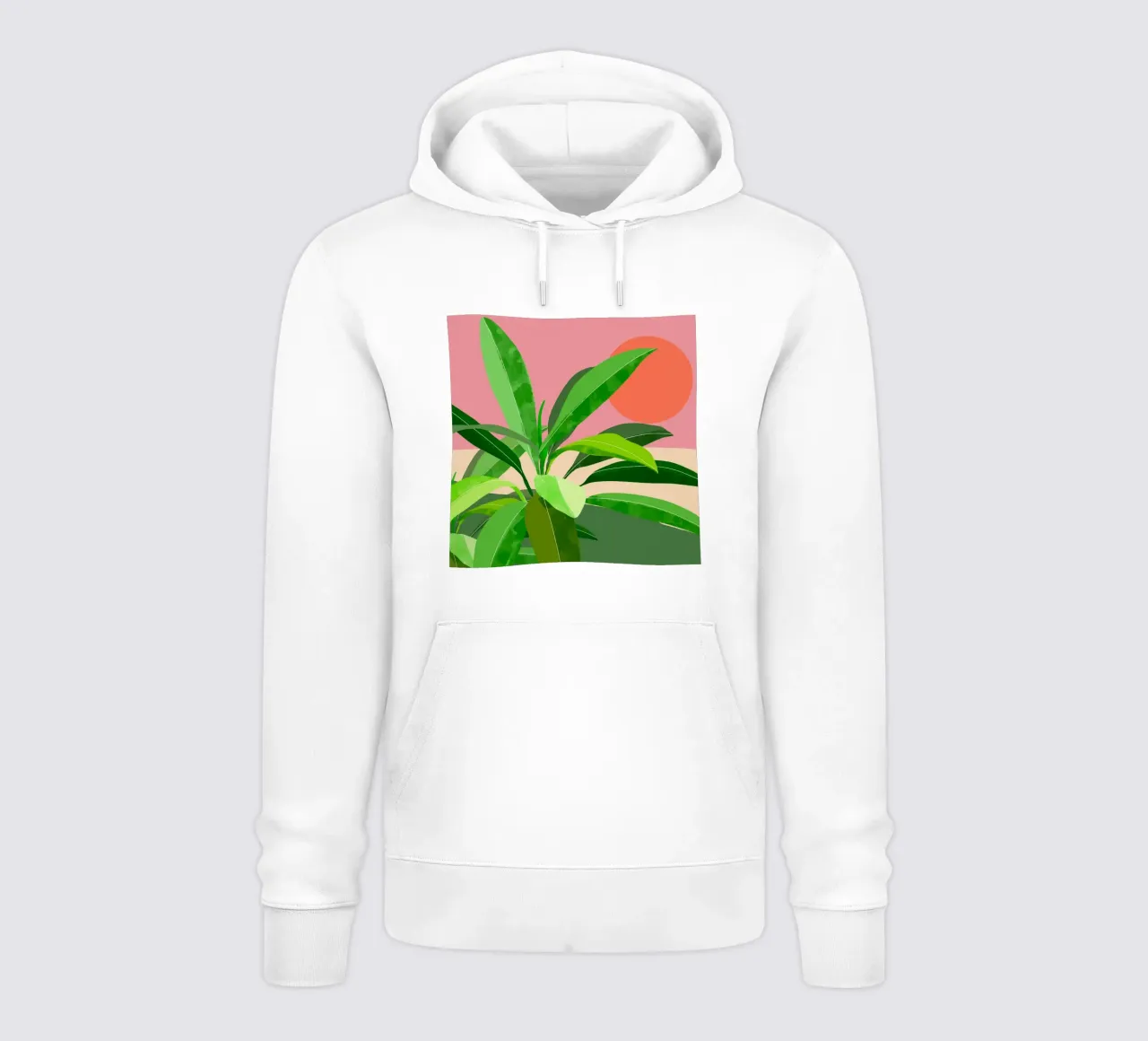 Pianta tropicale felpa con cappuccio da ThingDesign