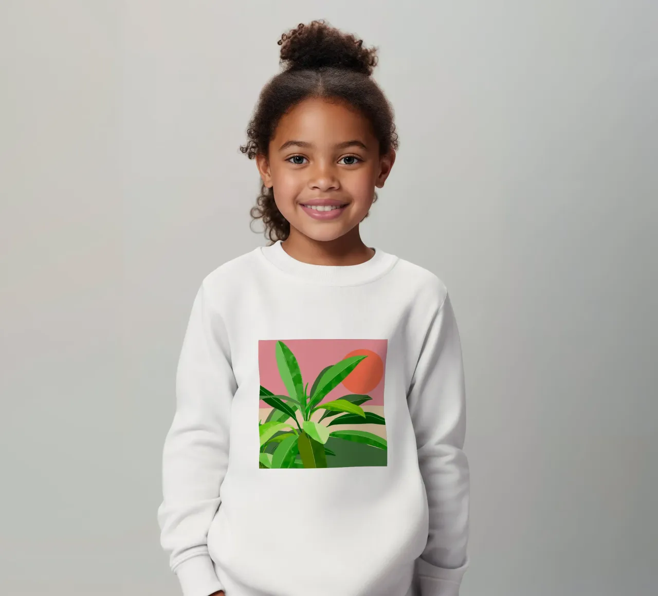 Pianta tropicale felpa bambino da ThingDesign