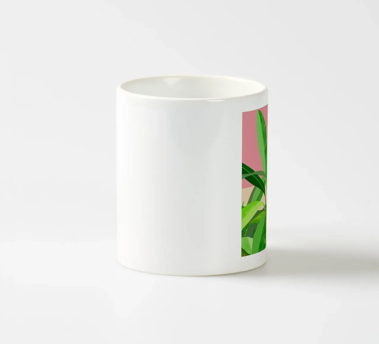 Pianta tropicale tazza in ceramica da ThingDesign