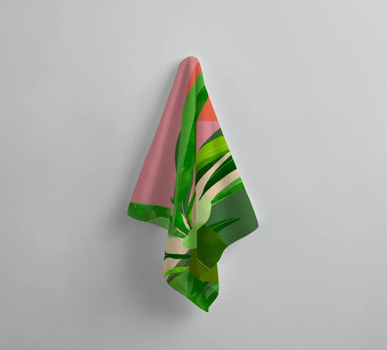 Pianta tropicale asciugamano da bagno da ThingDesign