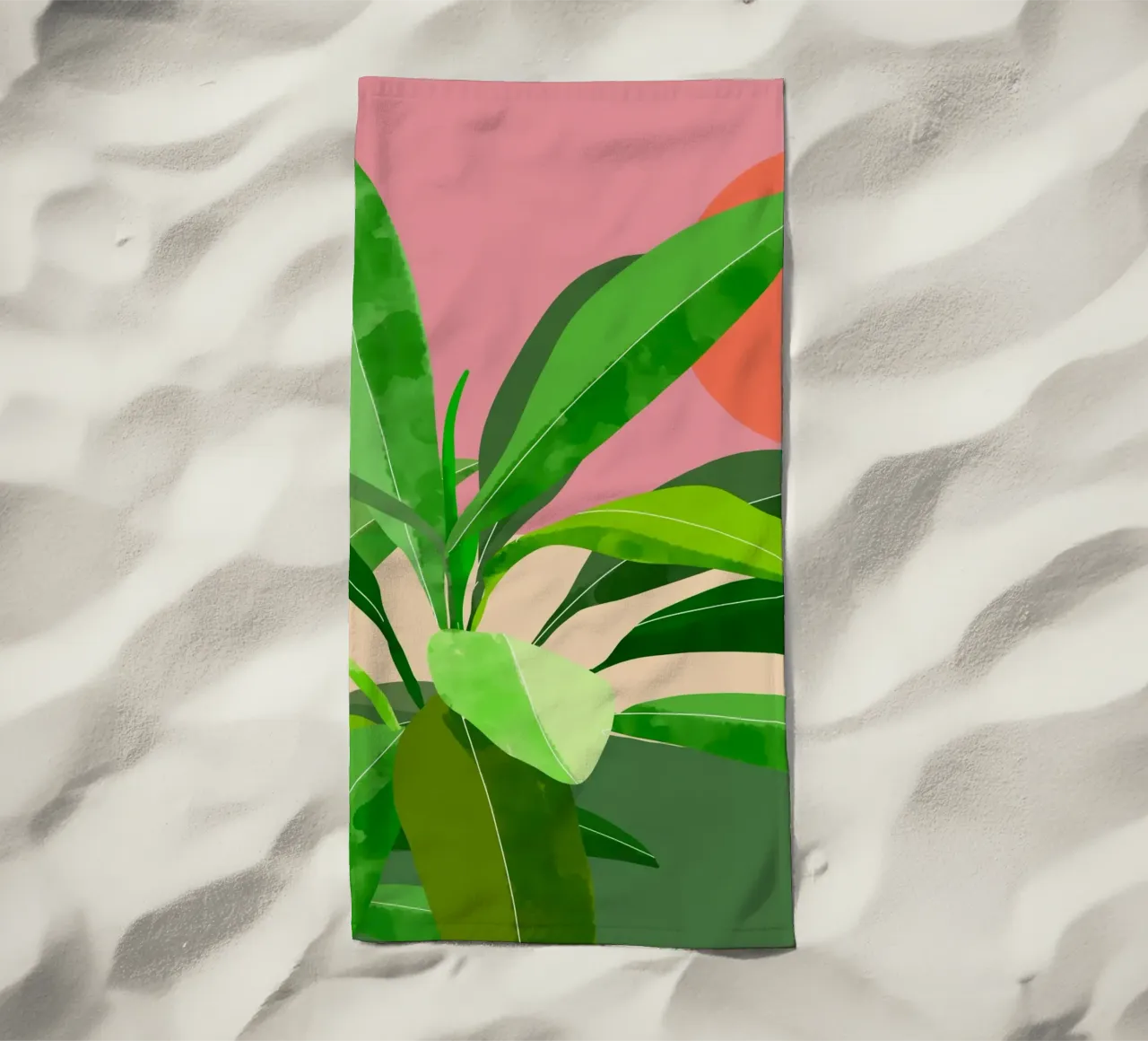 Pianta tropicale telo mare da ThingDesign