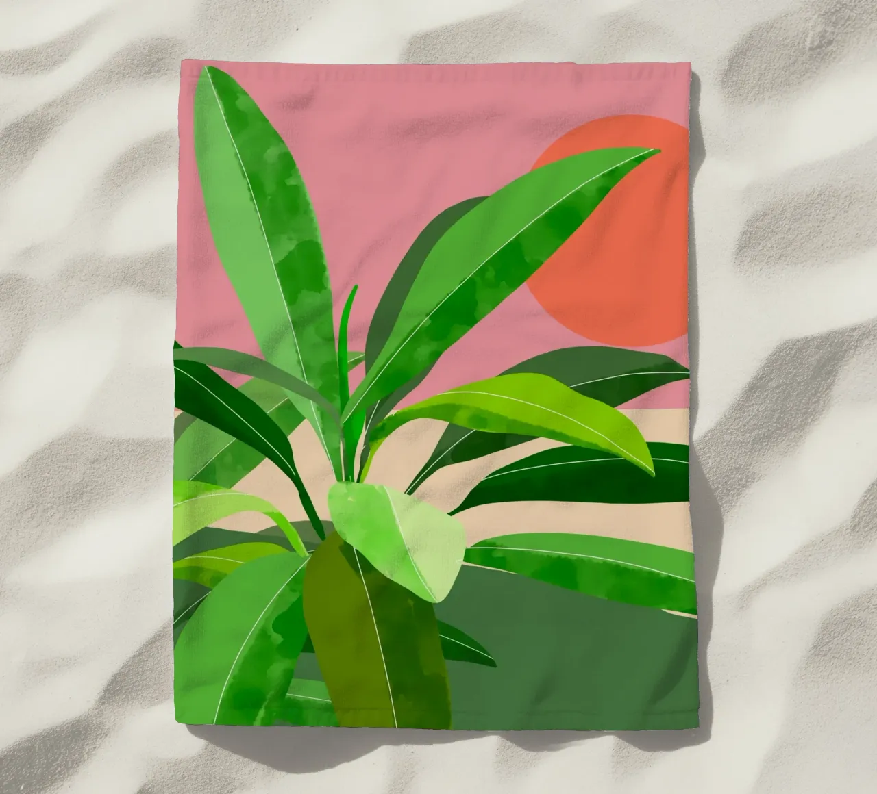 Pianta tropicale telo mare da ThingDesign