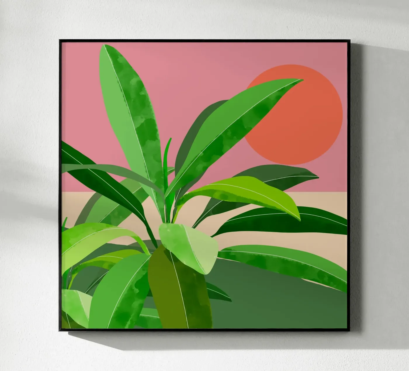 Tropical Plant plexiglass da ThingDesign
