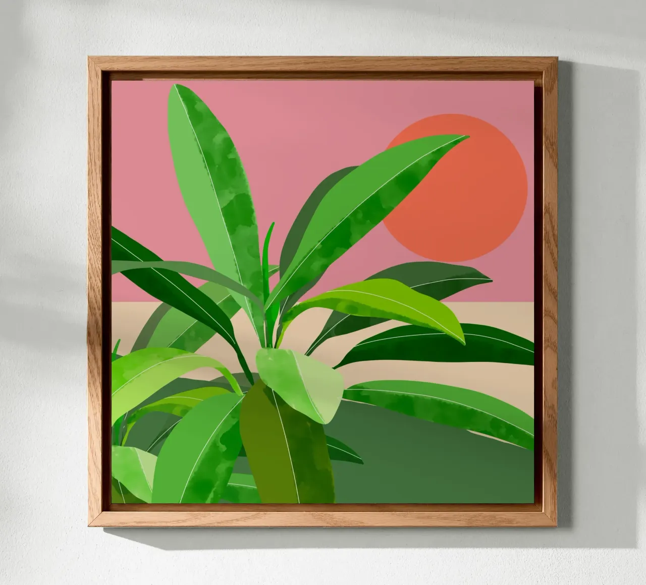 Pianta tropicale alluminio dibond da ThingDesign