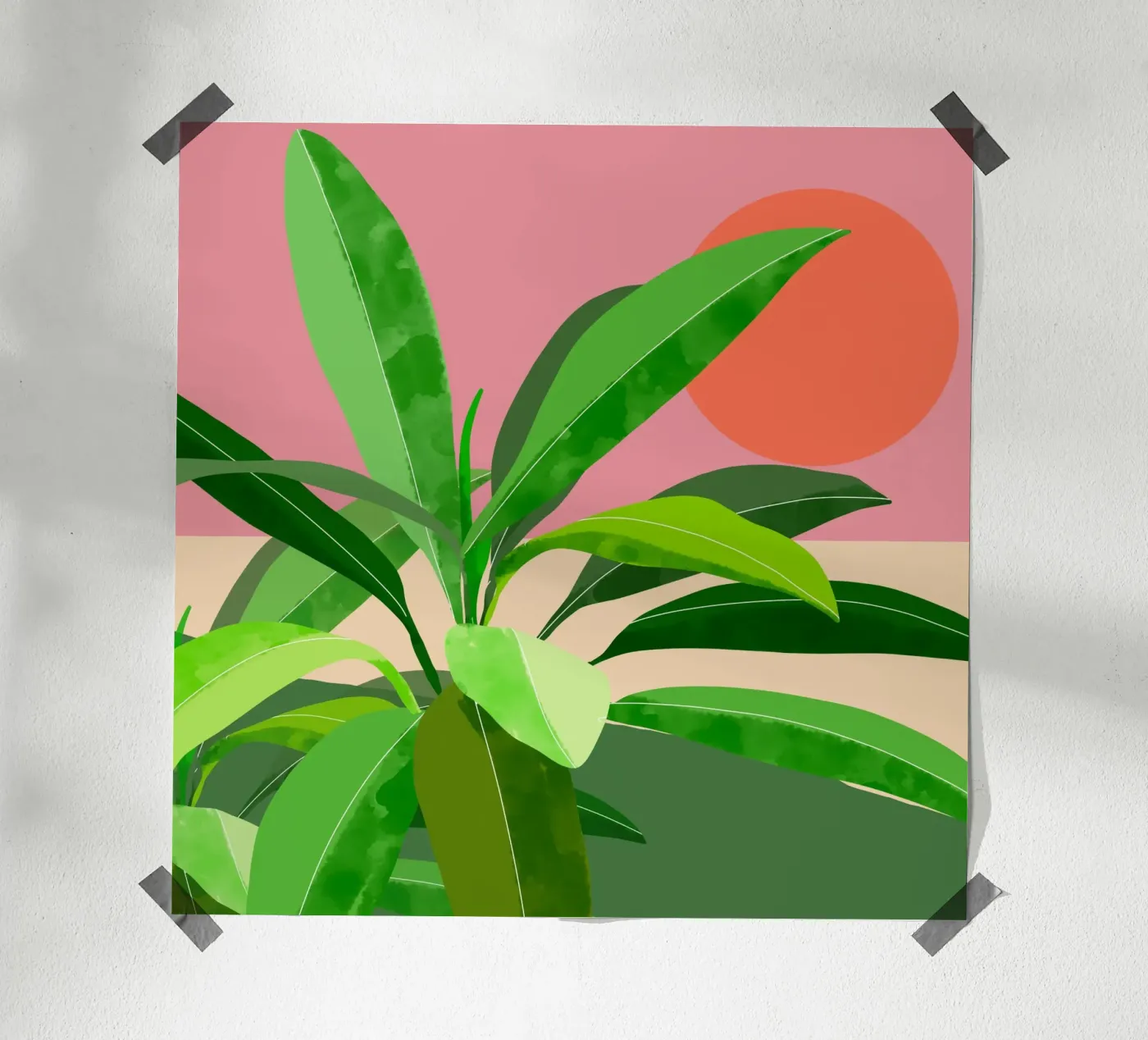 Pianta tropicale poster da ThingDesign
