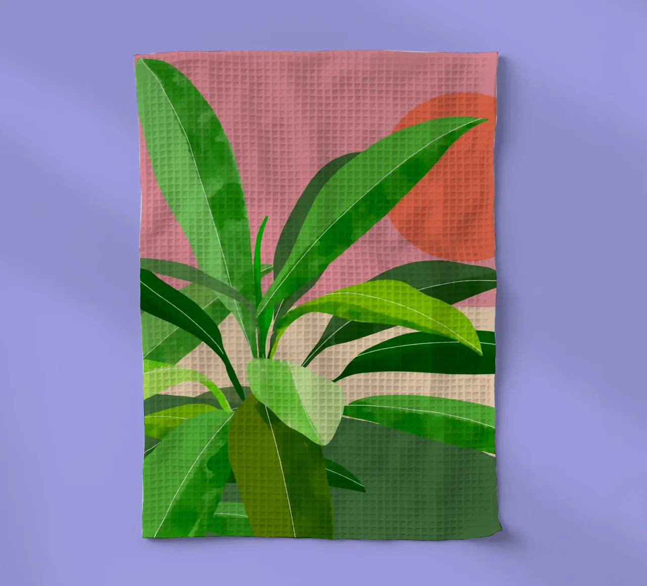 Pianta tropicale canovaccio da cucina da ThingDesign