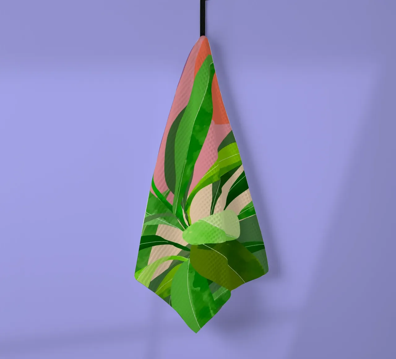 Pianta tropicale canovaccio da cucina da ThingDesign
