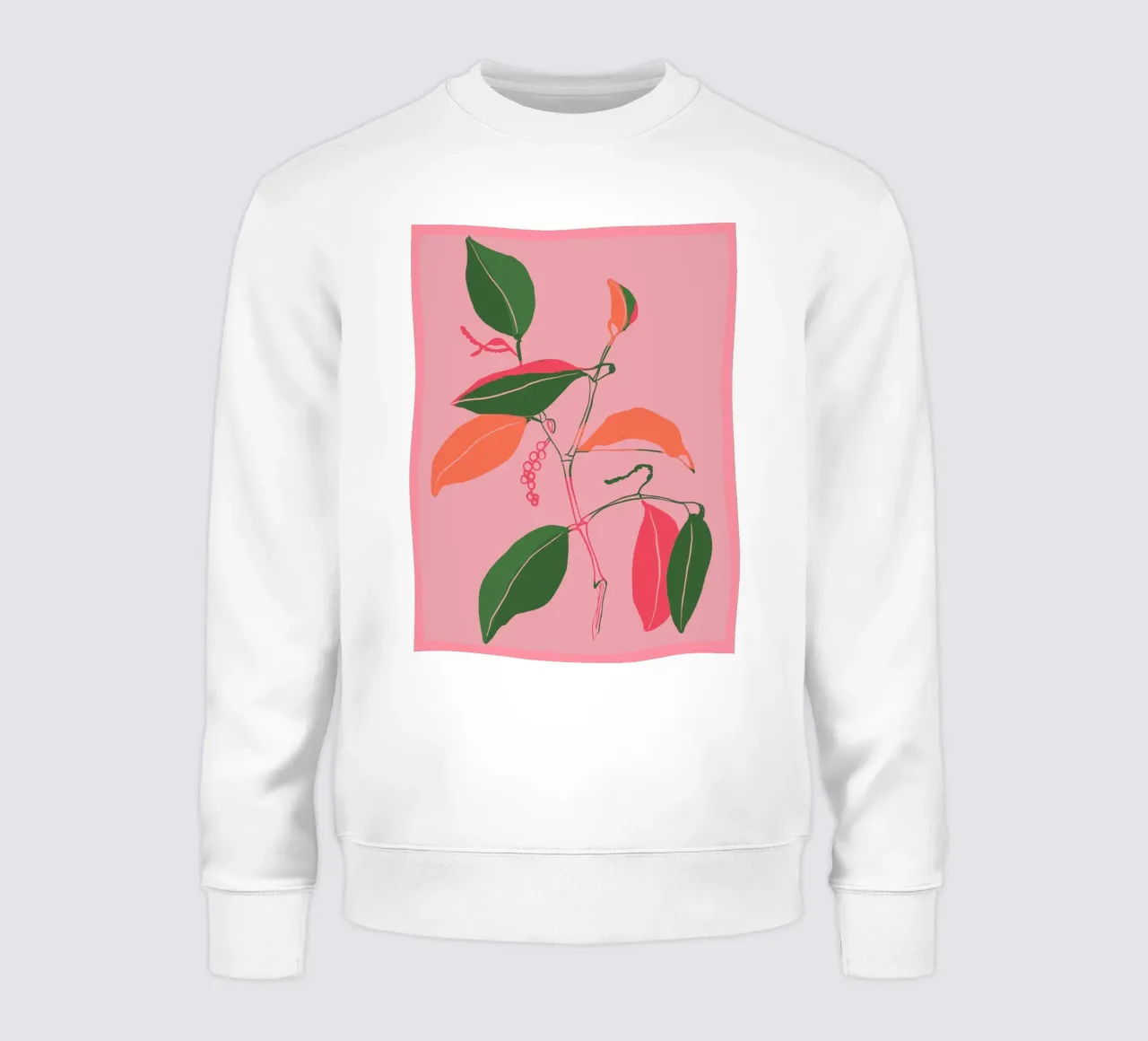 Impianto minimale colorato felpa da ThingDesign