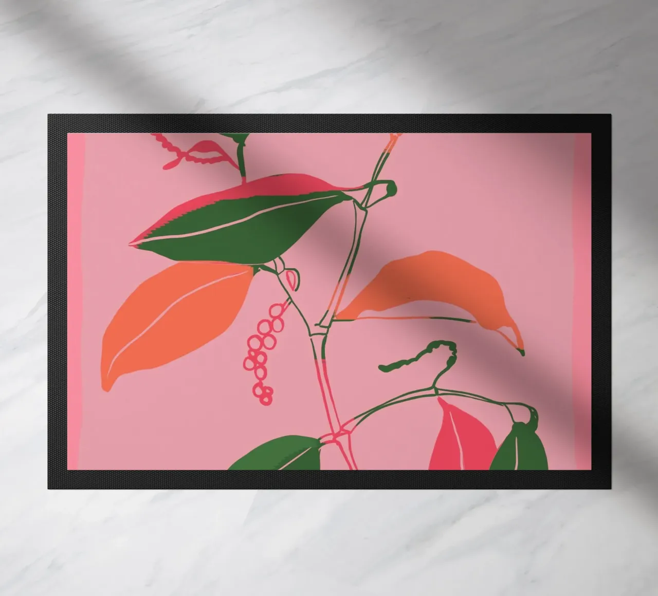 Impianto minimale colorato zerbino da ThingDesign