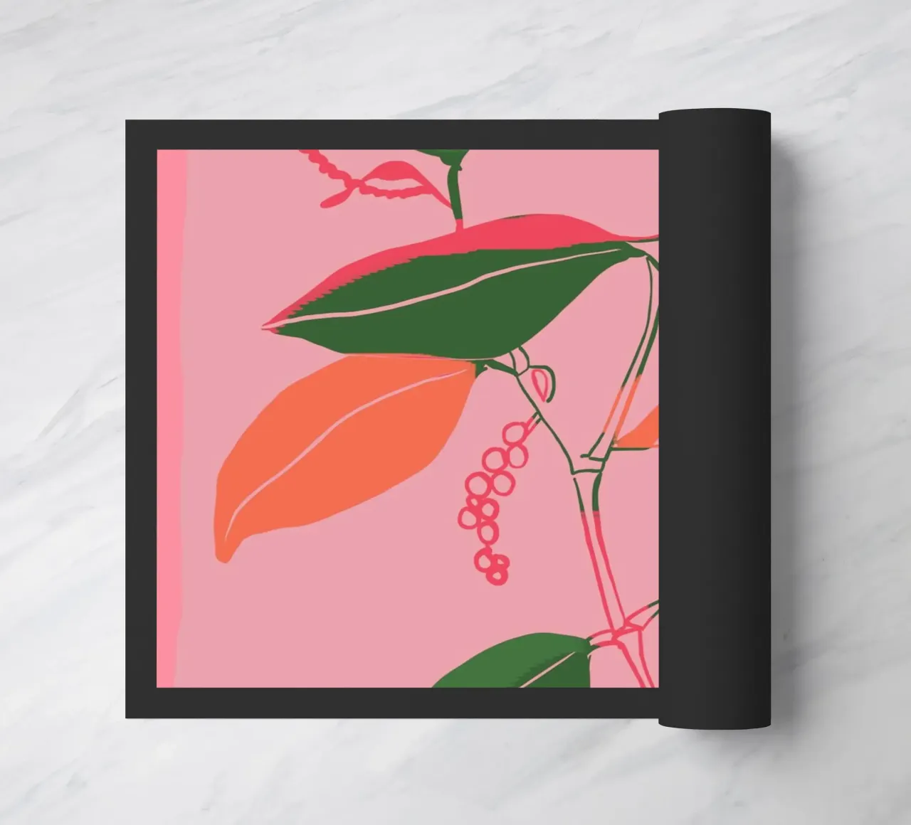 Impianto minimale colorato zerbino da ThingDesign