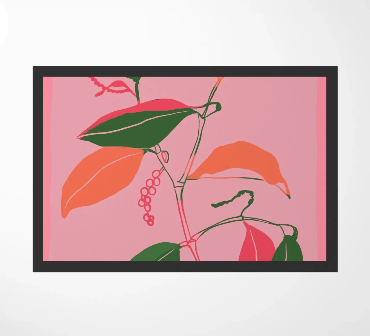 Impianto minimale colorato zerbino da ThingDesign