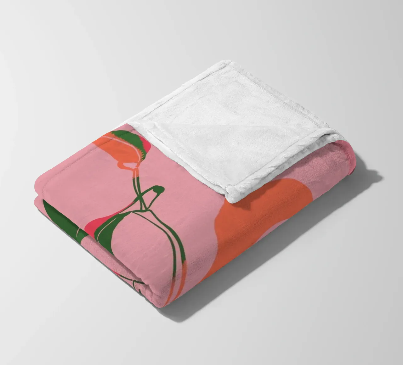 Impianto minimale colorato coperta in pile da ThingDesign