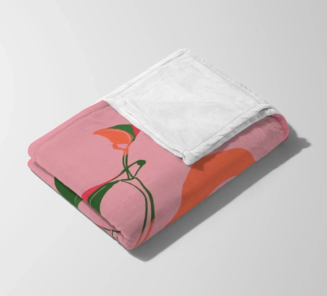 Impianto minimale colorato coperta in pile da ThingDesign