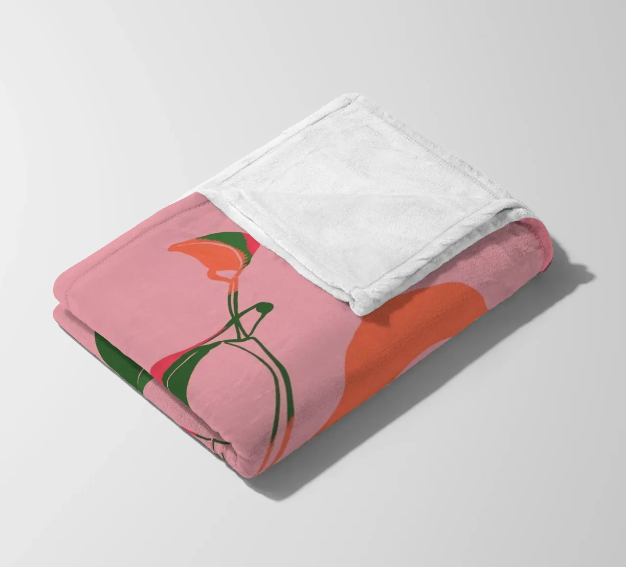 Impianto minimale colorato coperta in pile da ThingDesign