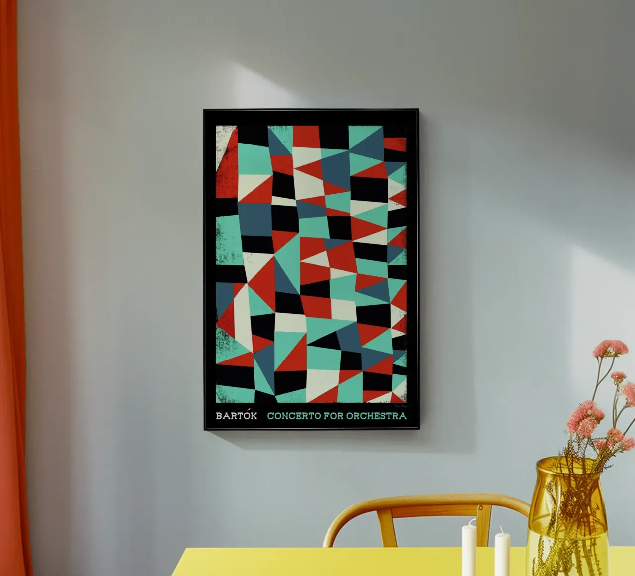 Bartok - Concerto for Orchestra plexiglass da Prelude Posters