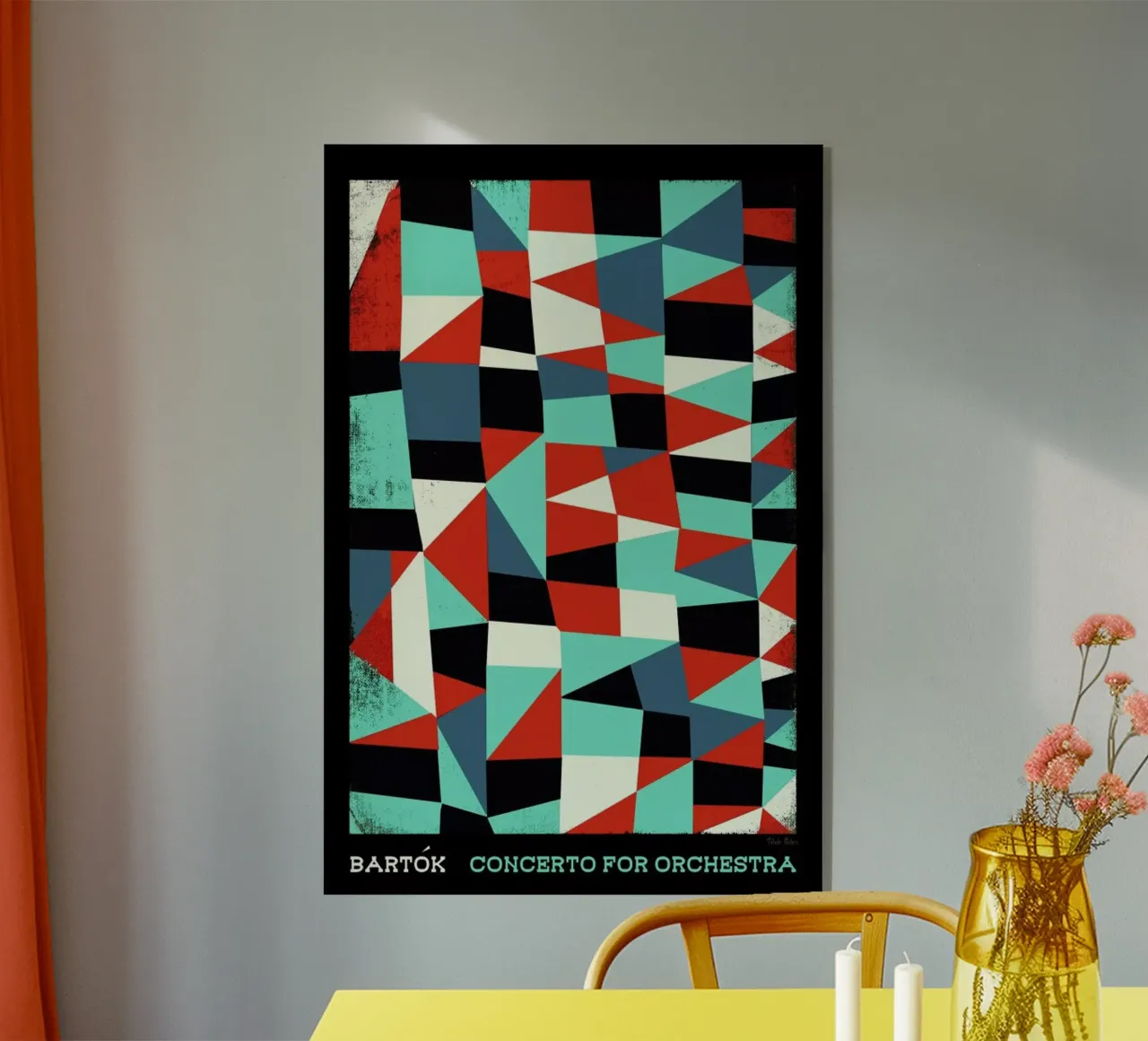 Bartok - Concerto for Orchestra plexiglass da Prelude Posters