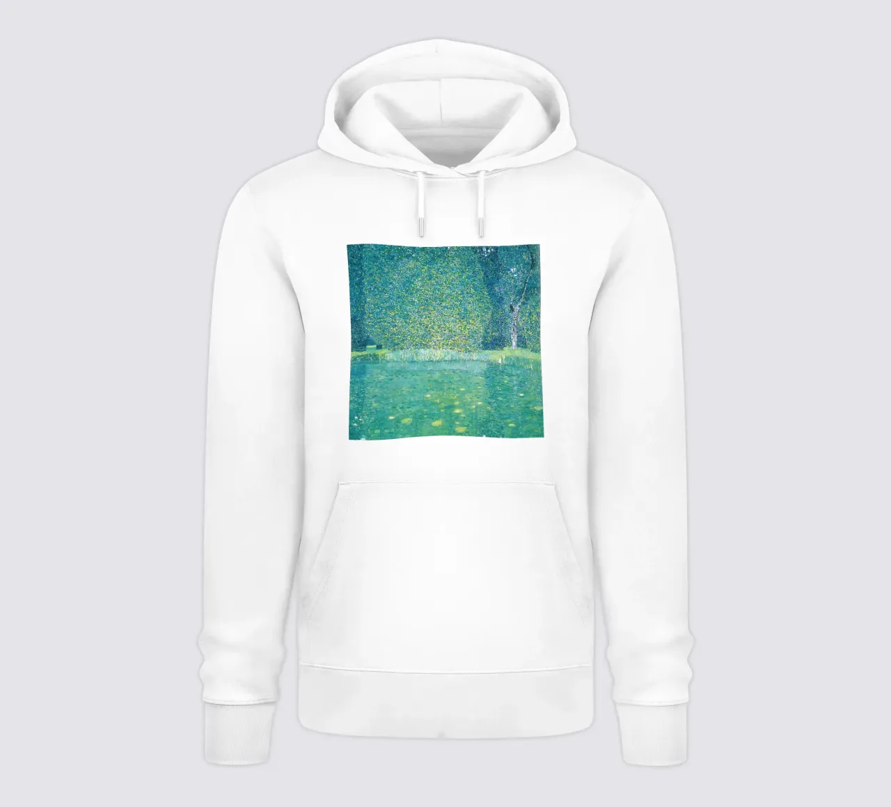 Parco del castello di Kammer di Gustav Klimt felpa con cappuccio da Gustav Klimt ART Prints