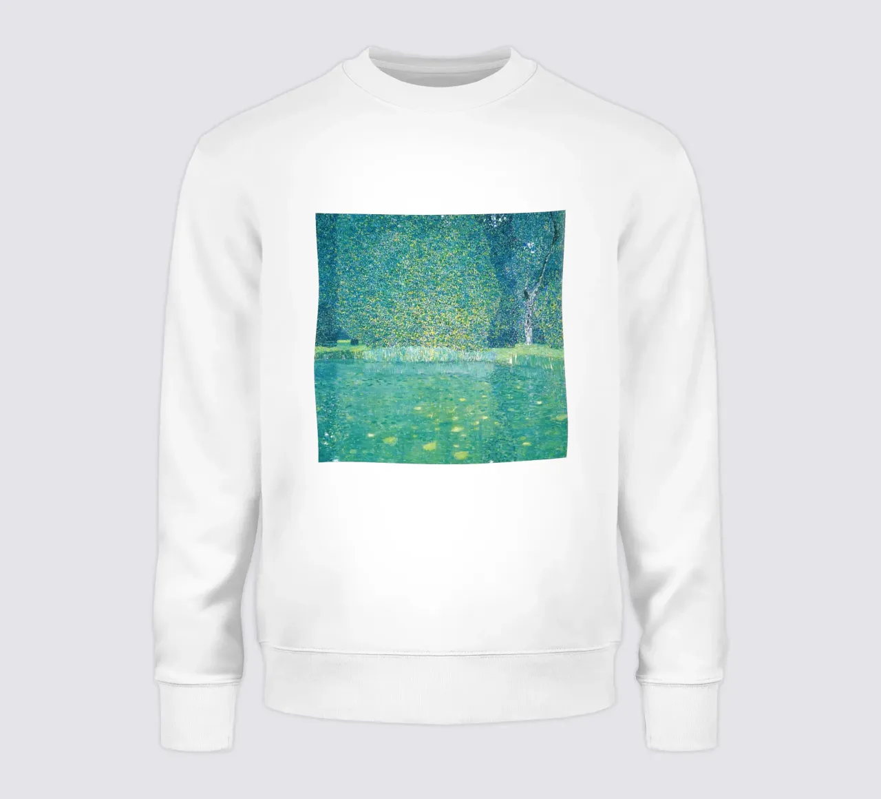 Parco del castello di Kammer di Gustav Klimt felpa da Gustav Klimt ART Prints
