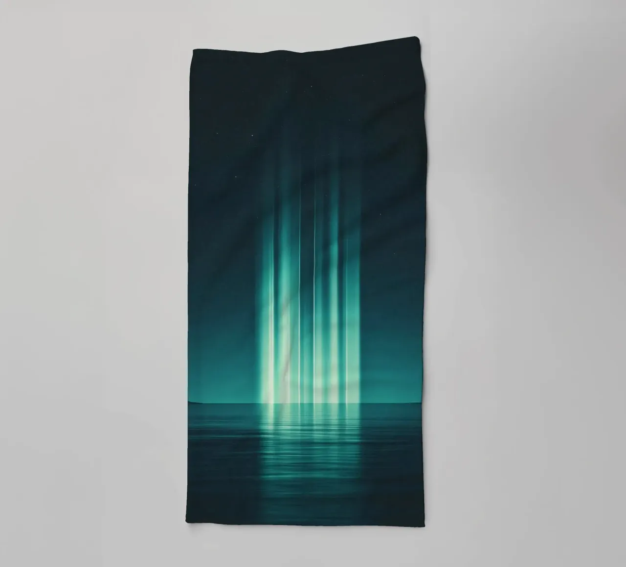 Bagliore mistico Aurora boreale asciugamano da bagno da Katja Stehle Design