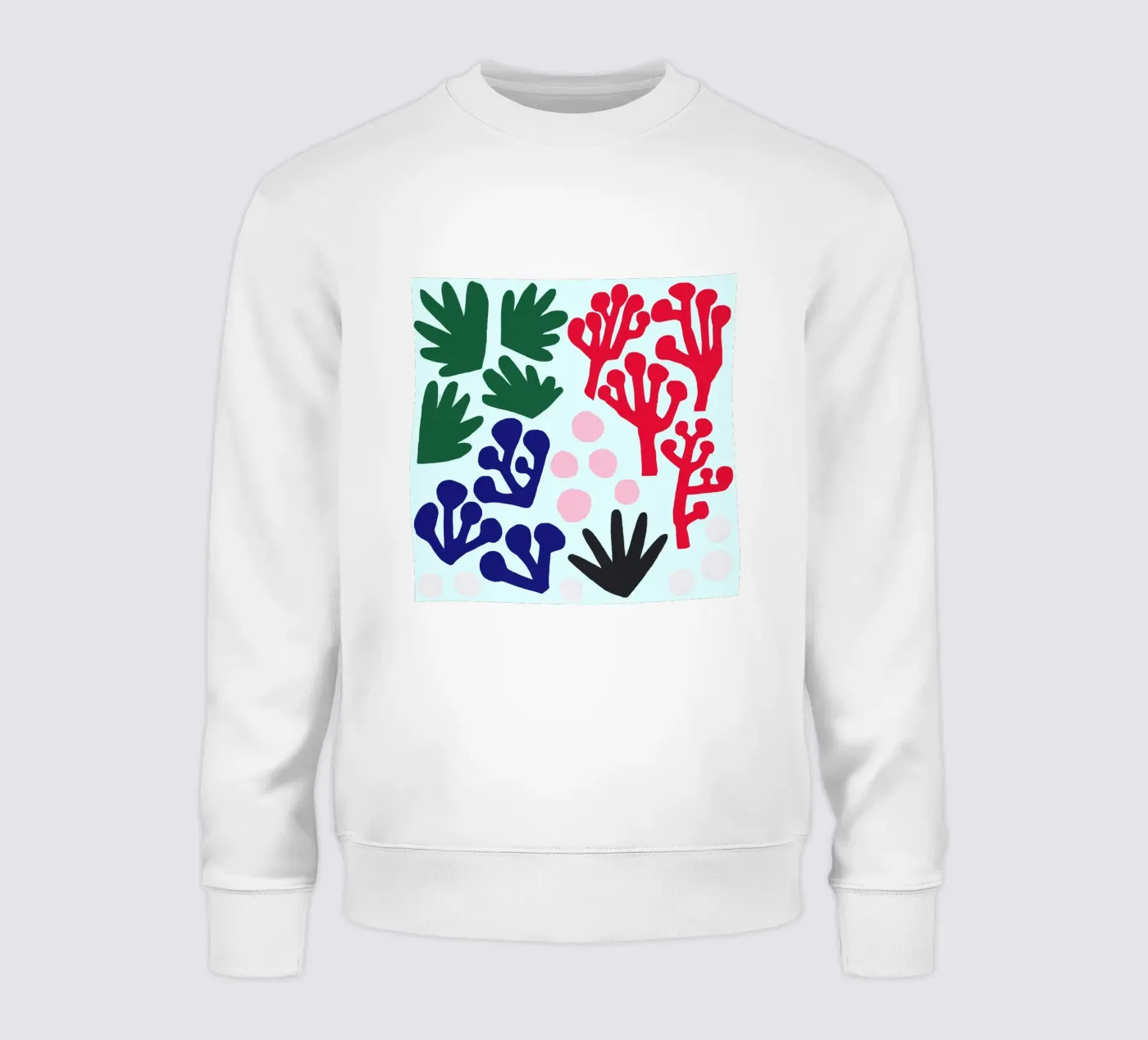 La Mer Pattern felpa da Iris Knabenschuh Design
