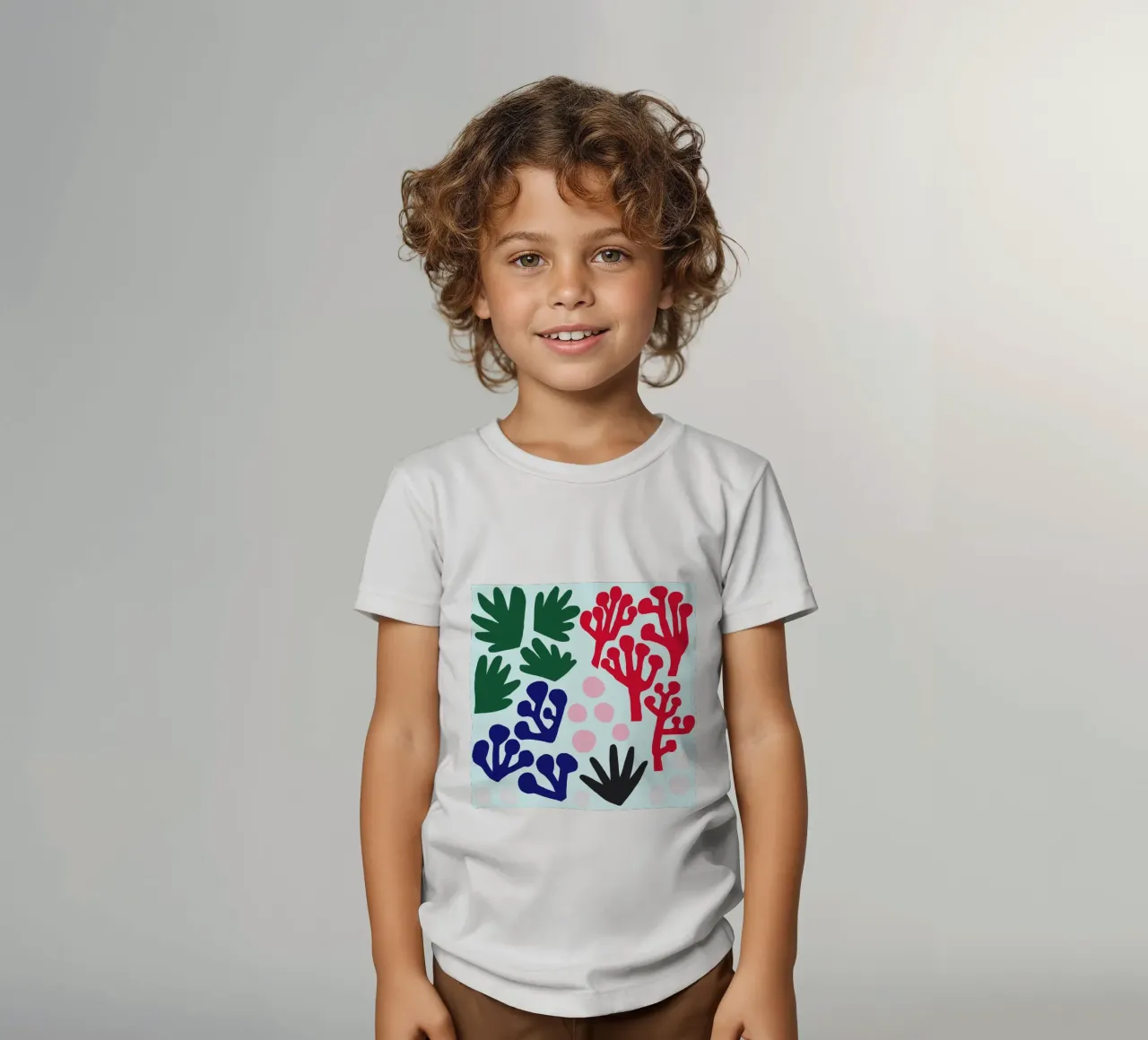 La Mer Pattern t-shirt bambini da Iris Knabenschuh Design