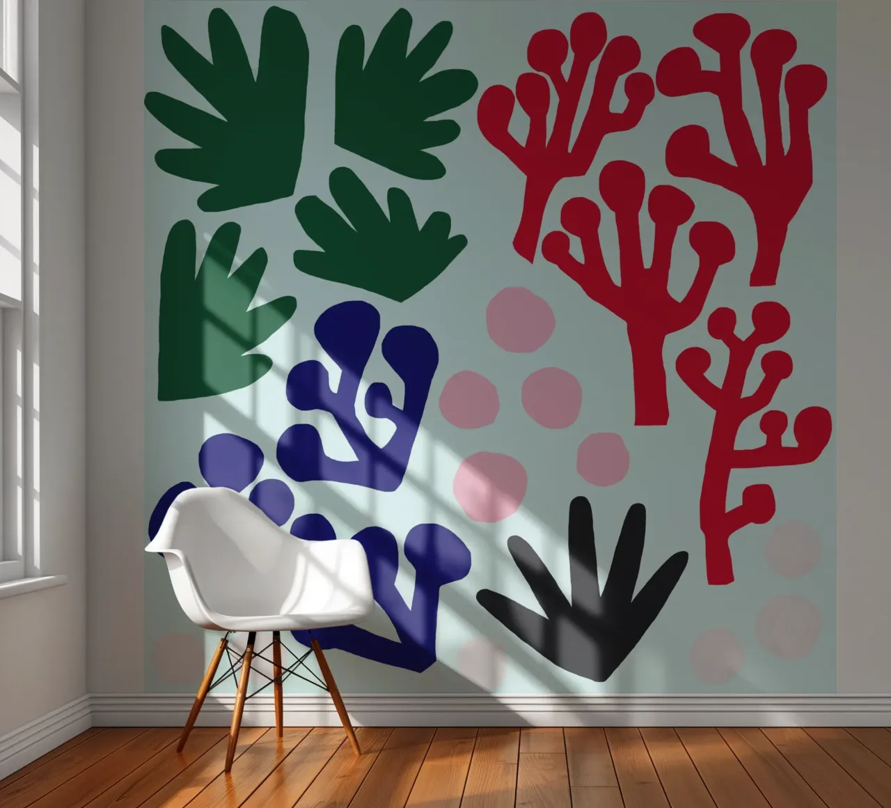 La Mer Pattern fotobehang van Iris Knabenschuh Design