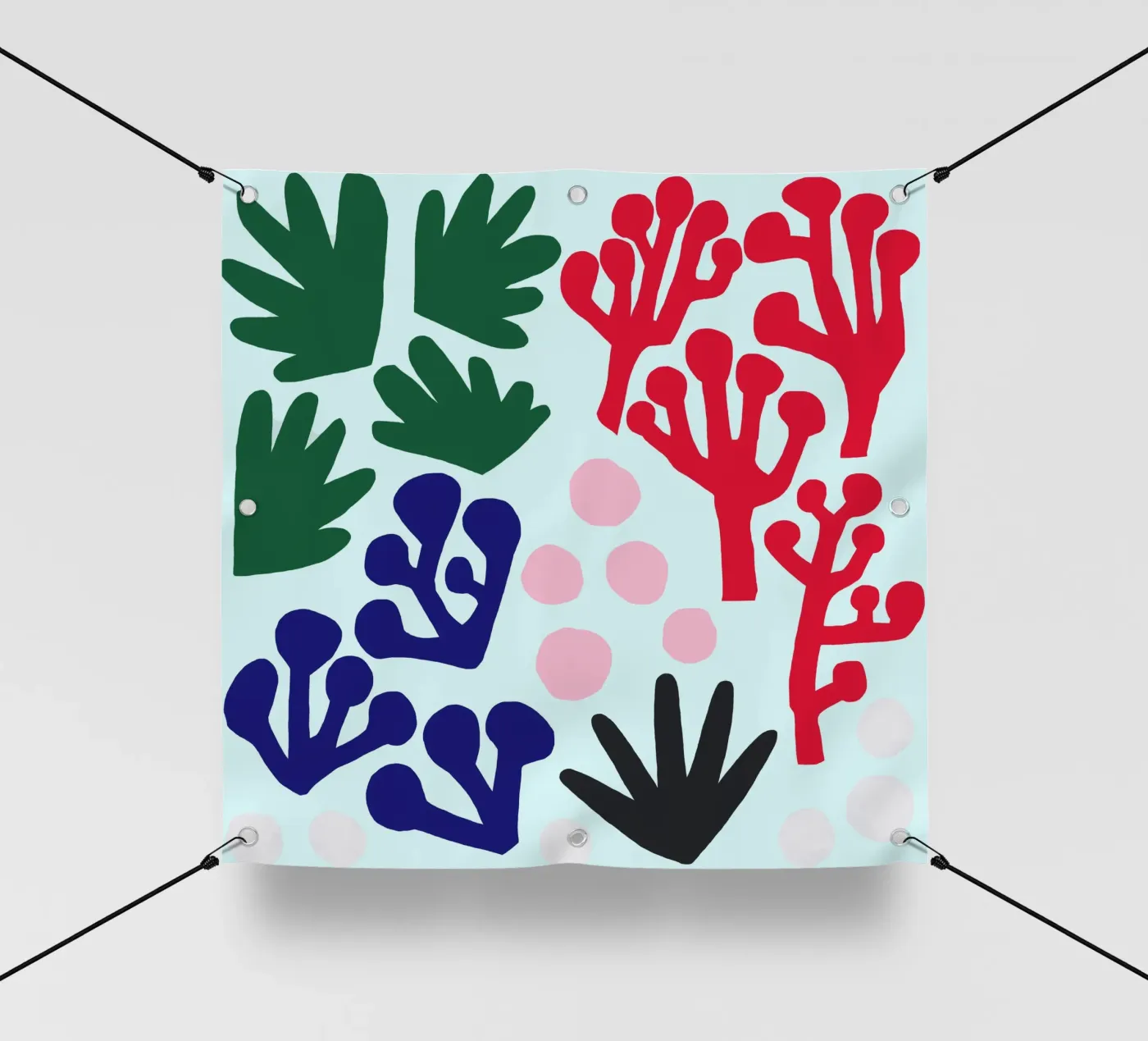 La Mer Pattern telo in pvc da Iris Knabenschuh Design