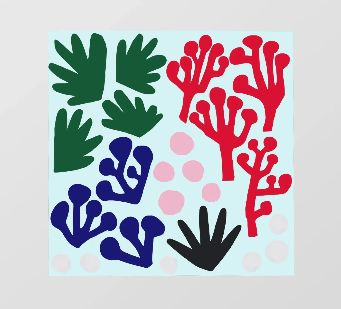 La Mer Pattern telo in pvc da Iris Knabenschuh Design