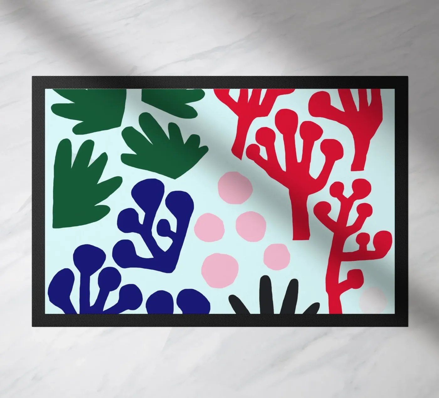 La Mer Pattern Fußmatte von Iris Knabenschuh Design