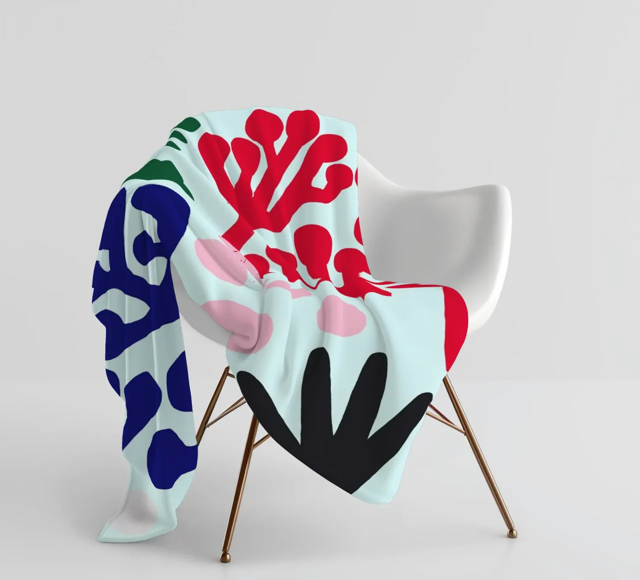 La Mer Pattern fleecedeken van Iris Knabenschuh Design