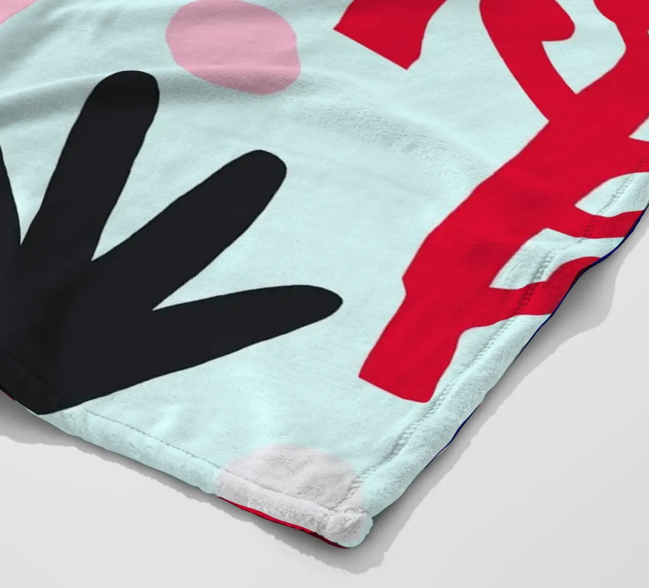 La Mer Pattern fleecedeken van Iris Knabenschuh Design