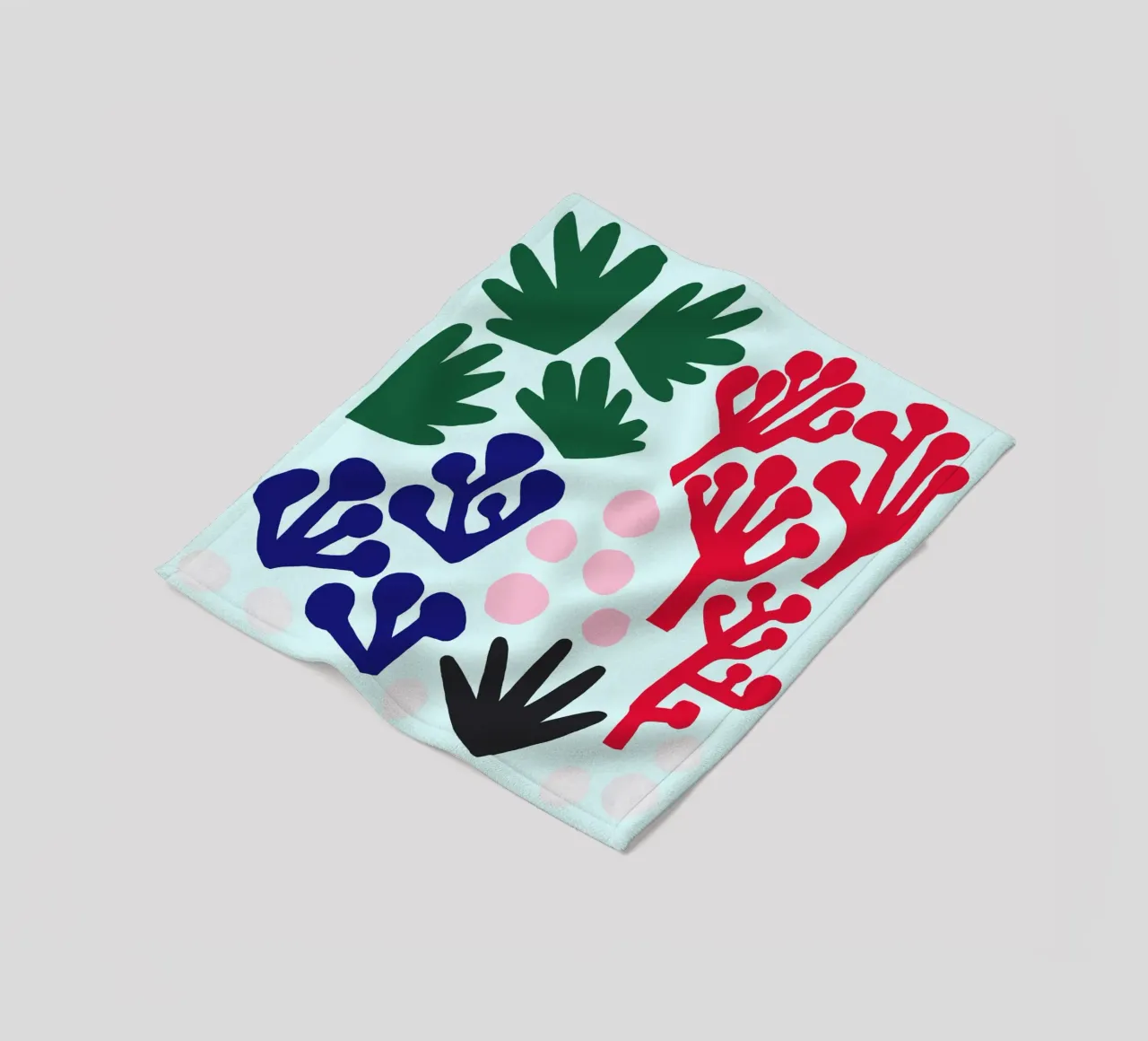 La Mer Pattern fleecedeken van Iris Knabenschuh Design