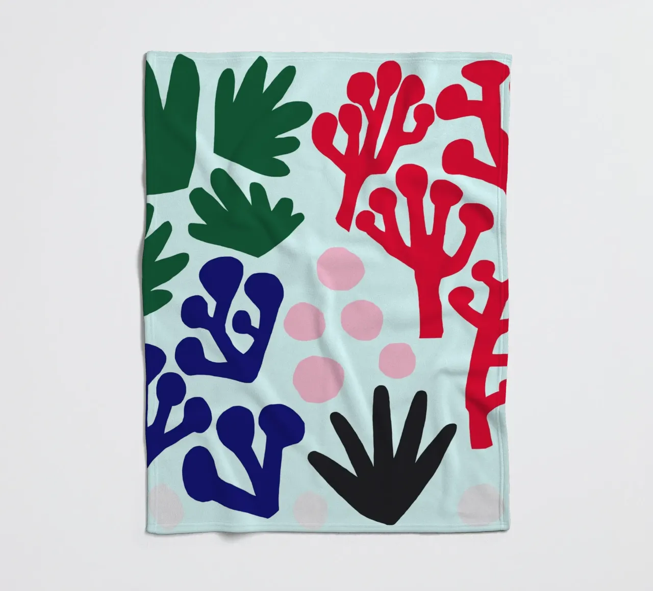 La Mer Pattern fleecedeken van Iris Knabenschuh Design