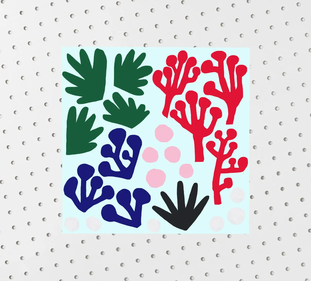 La Mer Pattern sticker by Iris Knabenschuh Design