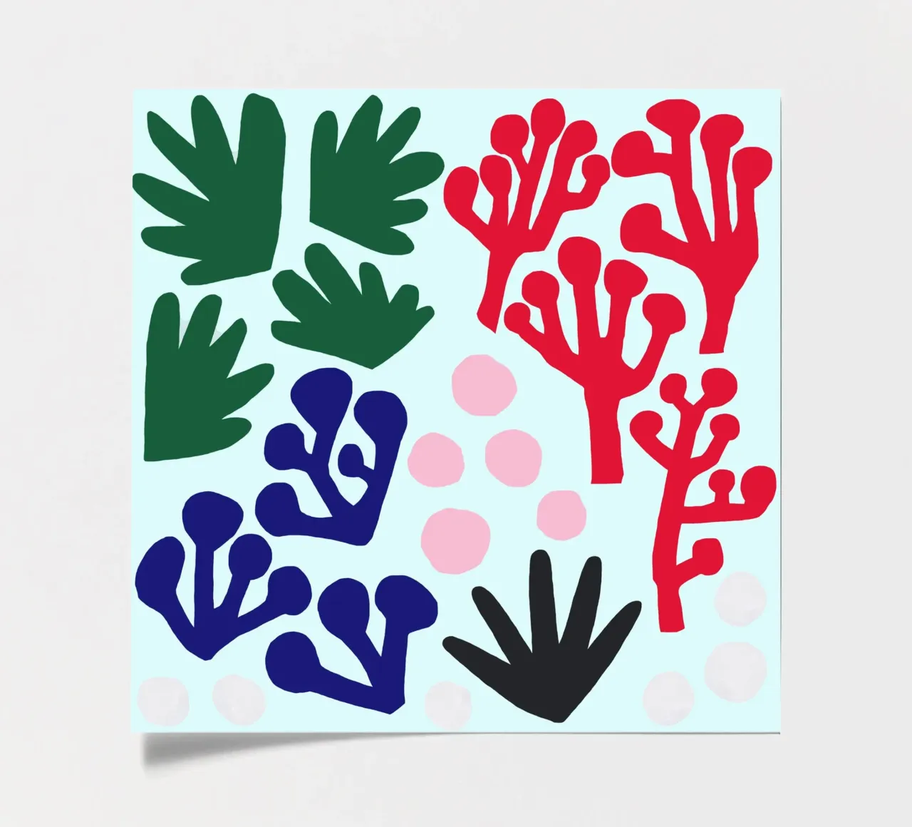 La Mer Pattern sticker sheet by Iris Knabenschuh Design