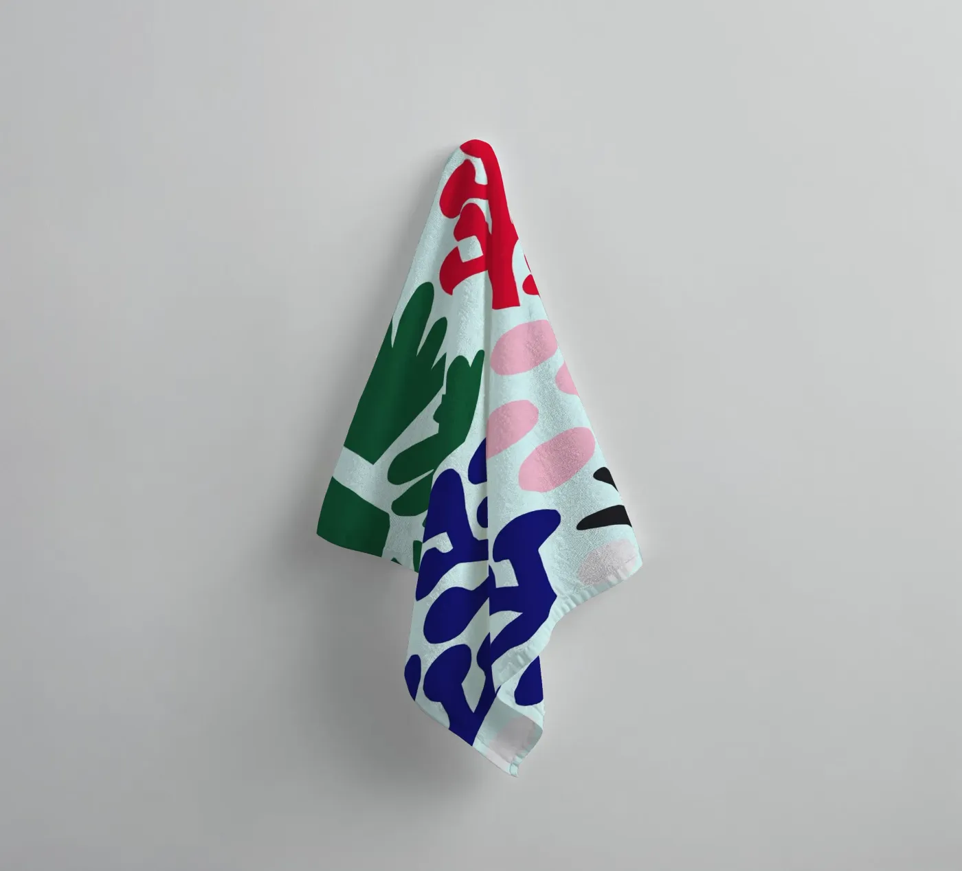 La Mer Pattern towel by Iris Knabenschuh Design