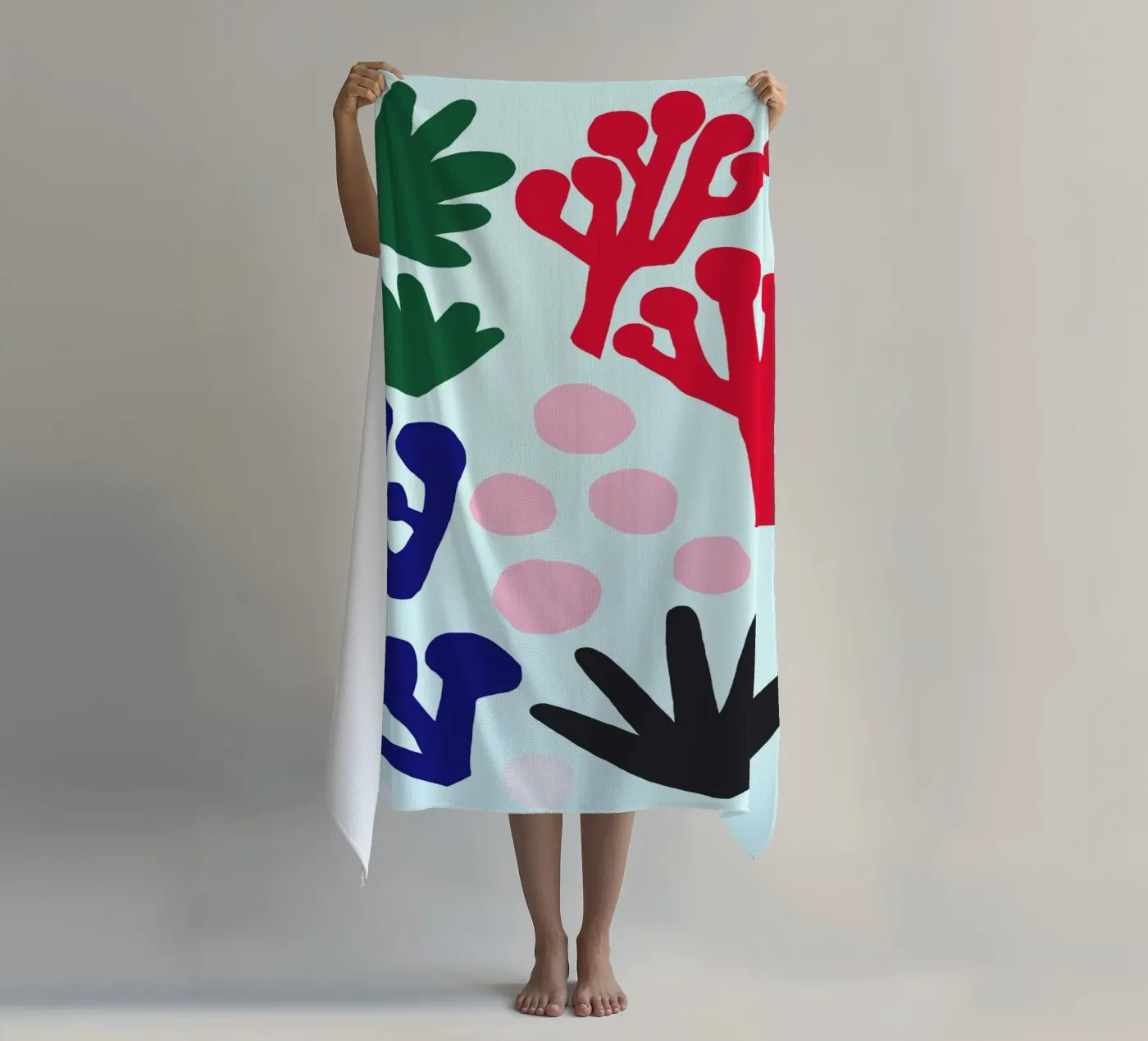 La Mer Pattern telo mare da Iris Knabenschuh Design