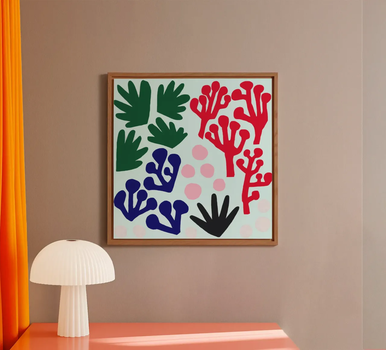 La Mer Pattern forex plate by Iris Knabenschuh Design