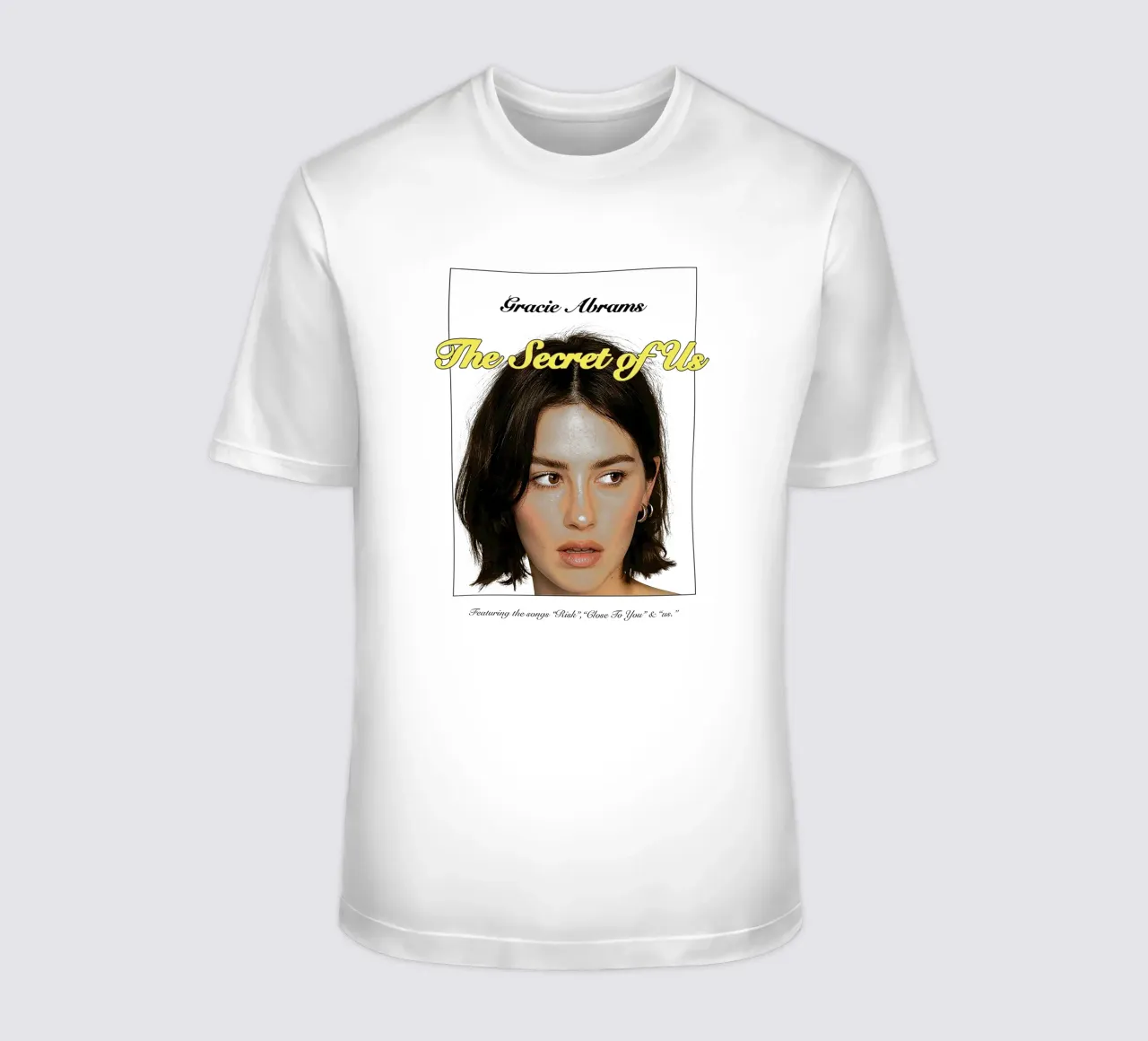 The Secret of Us – Gracie Abrams t-shirt da Attaboy Dsgn