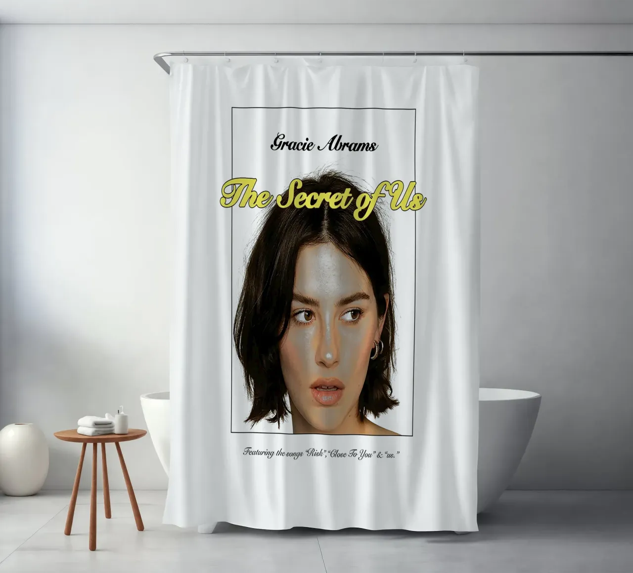 The Secret of Us – Gracie Abrams tenda da doccia da Attaboy Dsgn